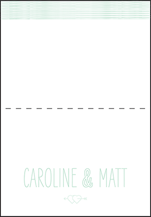 Sellick Modern Letterpress Thank You Card Fold Design Medium