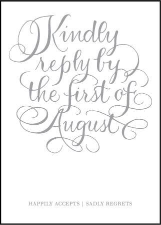 Simple Charms Letterpress Reply Design Medium