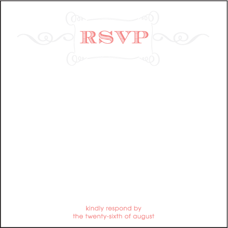 Simple Frame Letterpress Reply Design Medium