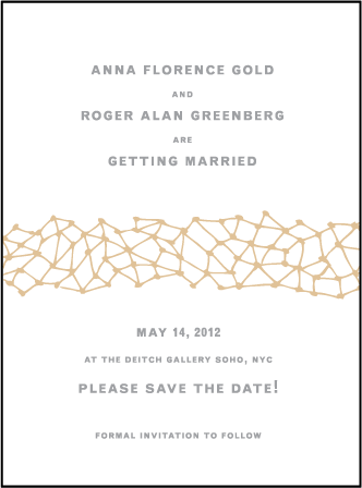 Soho Letterpress Save The Date Design Medium