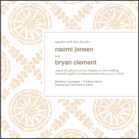 Solina Letterpress Invitation Design Medium