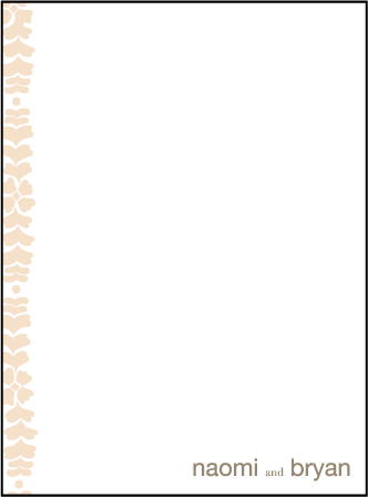 Solina Letterpress Thank You Card Flat Design Medium