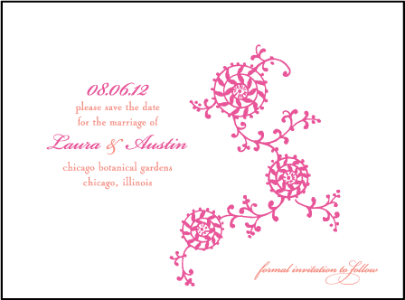 Somersby Letterpress Save The Date Design Medium