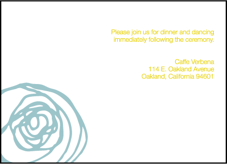 Spinnerette Letterpress Reception Design Medium