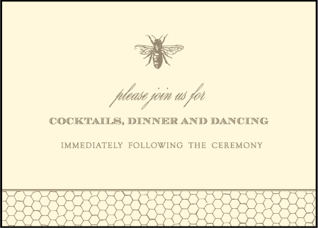 Splendor Letterpress Reception Design Medium