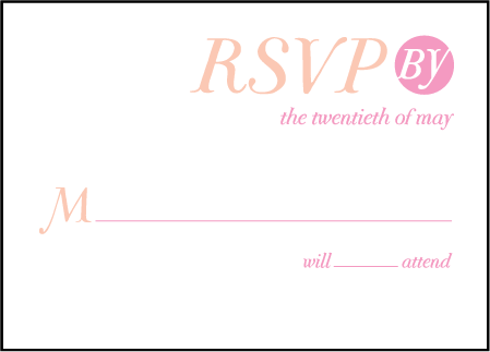 Storybook Romance Letterpress Reply Design Medium