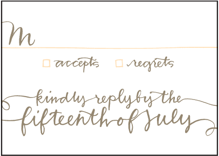 String Calligraphy Letterpress Reply Design Medium