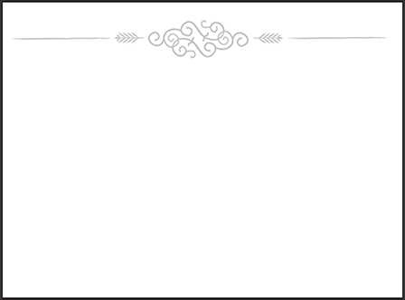 Surfside Letterpress Placecard Flat Design Medium