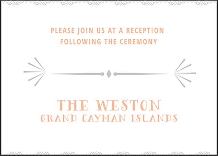Surfside Letterpress Reception Design Medium