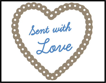 Sweet Heart Letterpress Stamp Design Medium