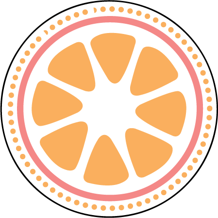 Sweet Summer Letterpress Coaster Design Medium