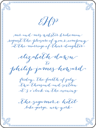Tailored Letterpress Invitation Design Medium