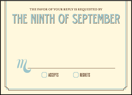 Tara Letterpress Reply Design Medium