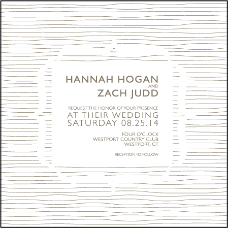 Threaded Letterpress Invitation Design Medium