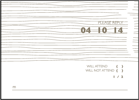 Threaded Letterpress Reply Design Medium