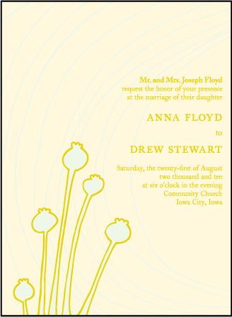 Thrive Letterpress Invitation Design Medium