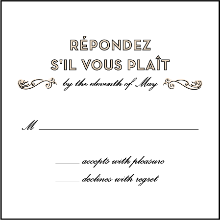 True Vintage Letterpress Reply Design Medium