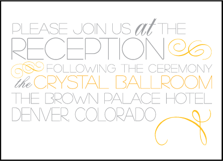Typology Letterpress Reception Design Medium