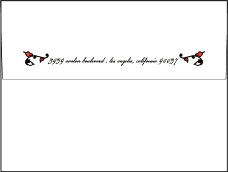 Urban Ink Letterpress Envelope Design Medium