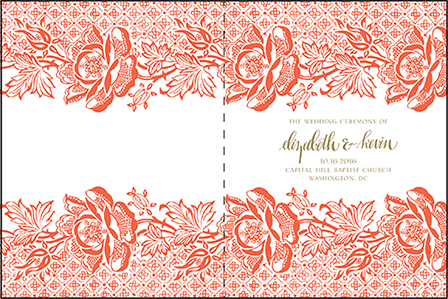Ursula Letterpress Program Design Medium