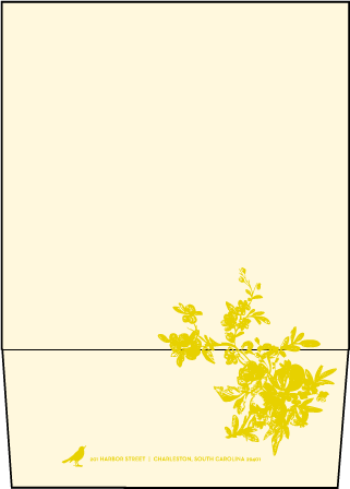 Vendage Letterpress Envelope Design Medium