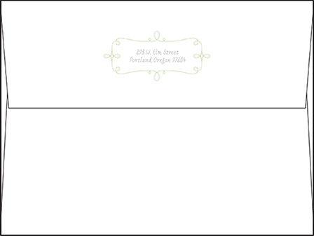 Vera Letterpress Envelope Design Medium