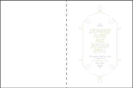 Vera Letterpress Program Design Medium