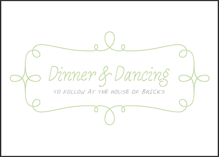Vera Letterpress Reception Design Medium