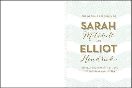 Viceroy Letterpress Program Design Medium