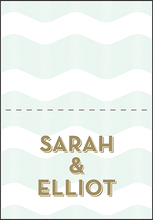 Viceroy Letterpress Thank You Card Fold Design Medium