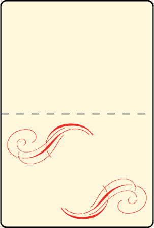 Victrola Letterpress Placecard Fold Design Medium