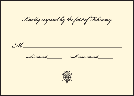 Viennese Waltz Letterpress Reply Design Medium
