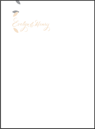 Ville-Marie Letterpress Thank You Card Flat Design Medium
