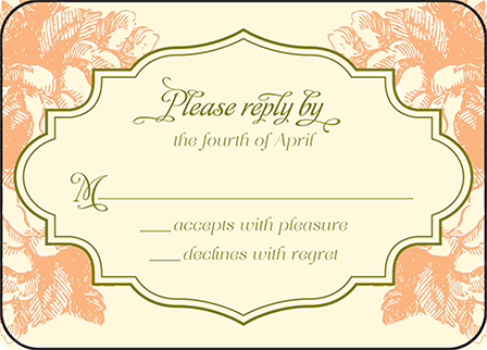 Vintage Apothecary Letterpress Reply Design Medium