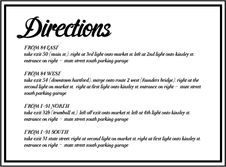 Vintage Charm Letterpress Direction Design Medium