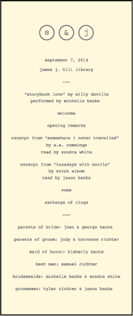 Vintage Librairie Letterpress Program Tea Design Medium