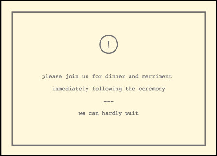 Vintage Librairie Letterpress Reception Design Medium