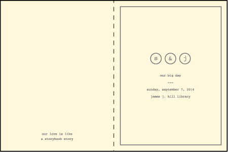 Vintage Librarie Letterpress Program Design Medium