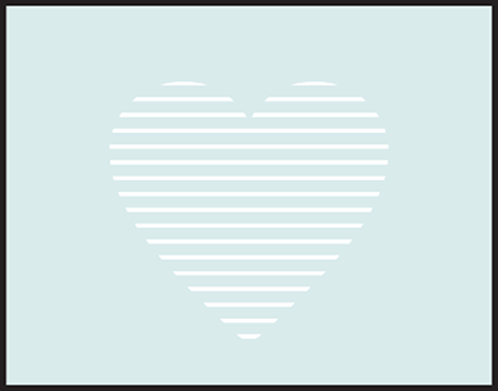 Wave Letterpress Stamp Design Medium
