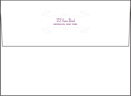 Weber Letterpress Envelope Design Medium