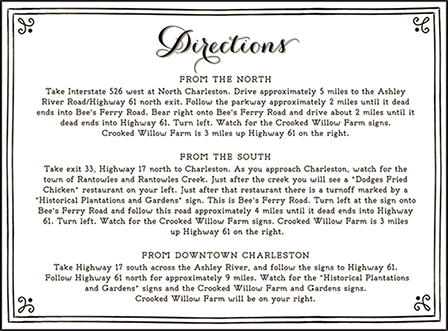 Westley Letterpress Direction Design Medium