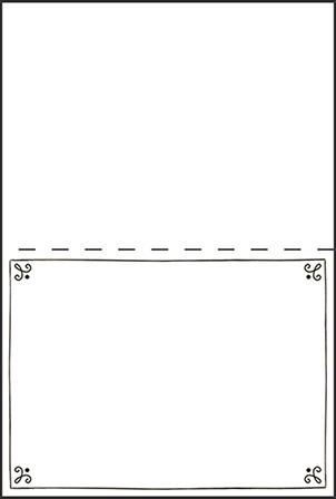 Westley Letterpress Placecard Fold Design Medium