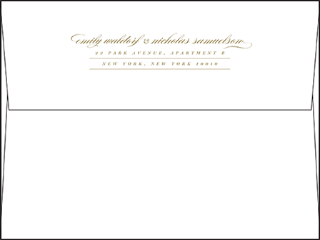 Whisper Letterpress Envelope Design Medium