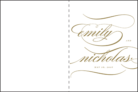 Whisper Letterpress Program Design Medium