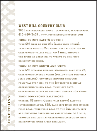 Wicklow Letterpress Direction Design Medium