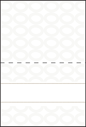 Wicklow Letterpress Placecard Fold Design Medium