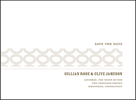 Wicklow Letterpress Save The Date Design Medium
