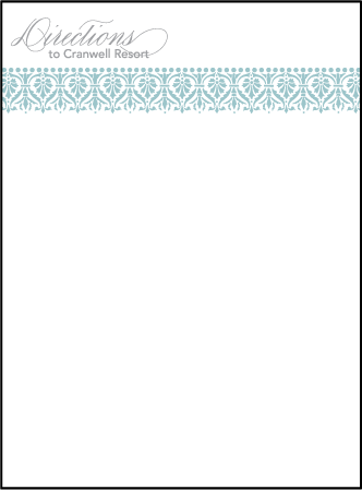 Wisteria Letterpress Direction Design Medium