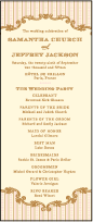 A Bientot Letterpress Program Tea Design Small