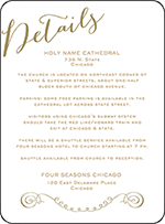 Ainsley Letterpress Direction Design Small